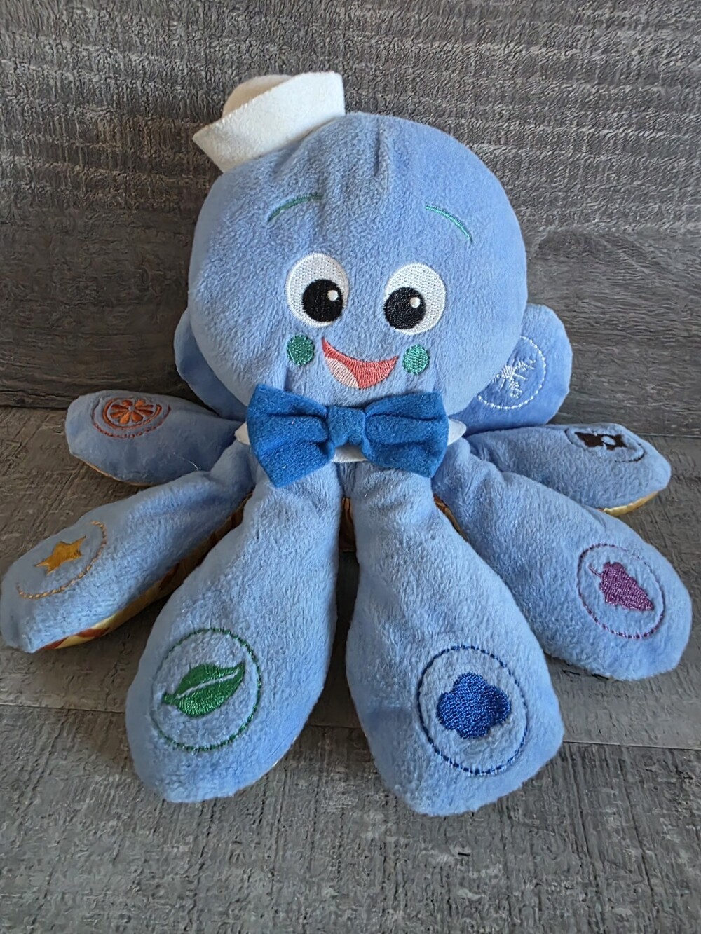 Baby Einstein Octoplush Octopus Musical Toy Developmental Soft Plush Blue g67